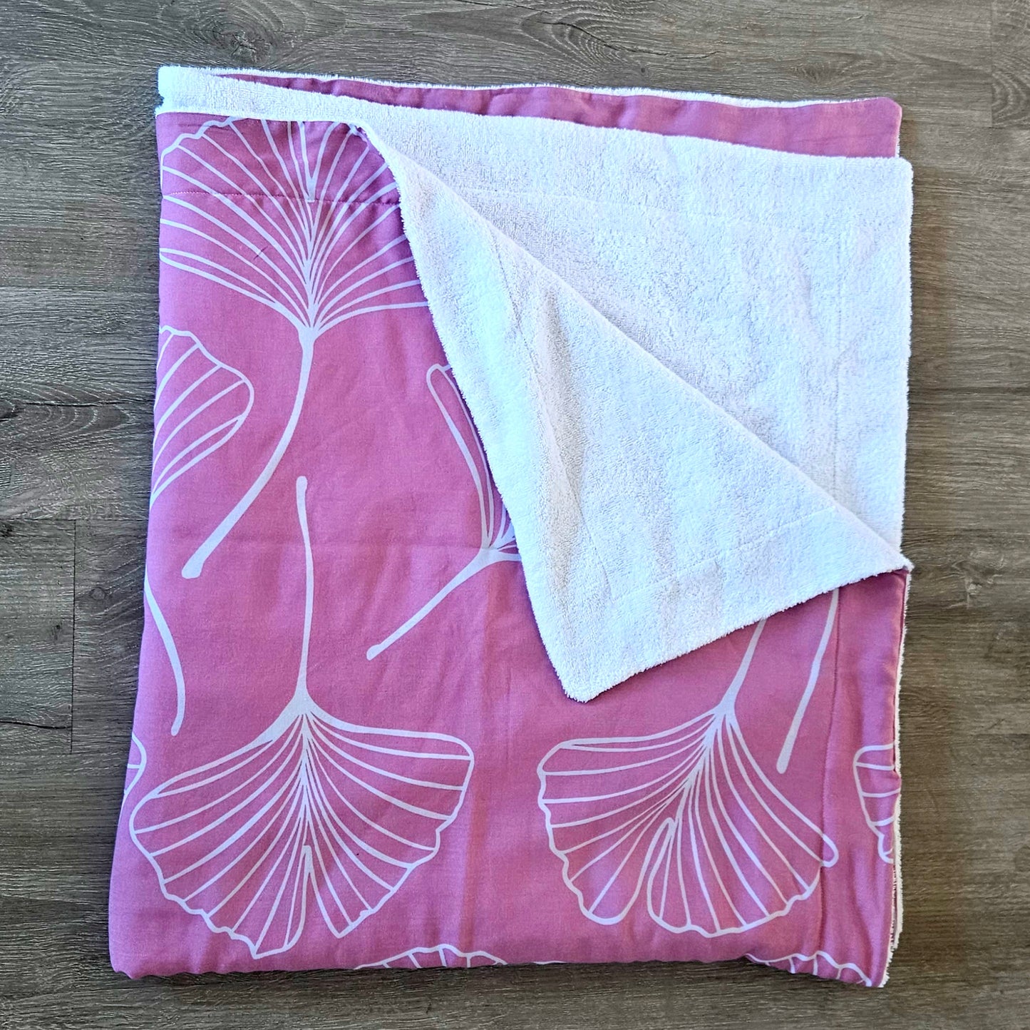 Soft Tropical Baby Towel Blanket