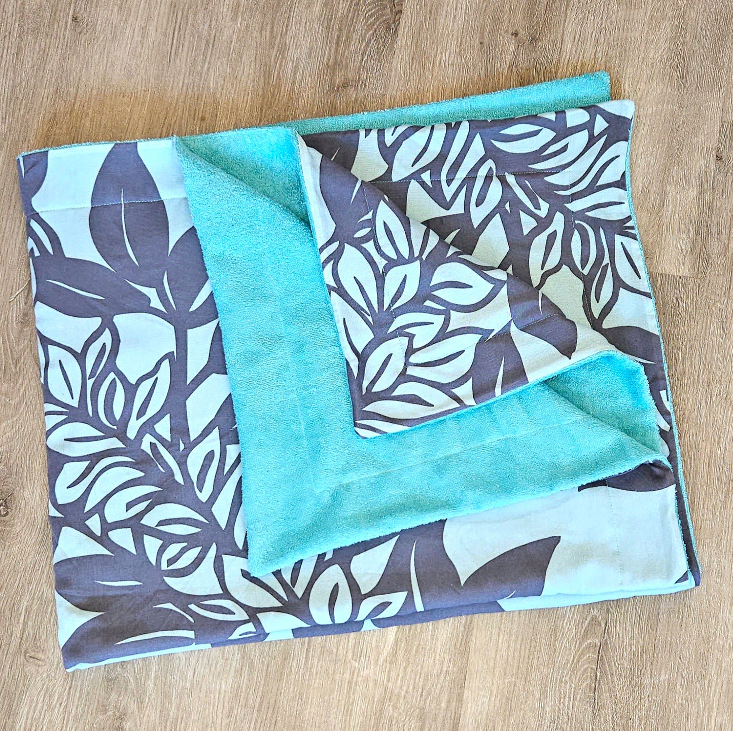 Soft Tropical Baby Towel Blanket