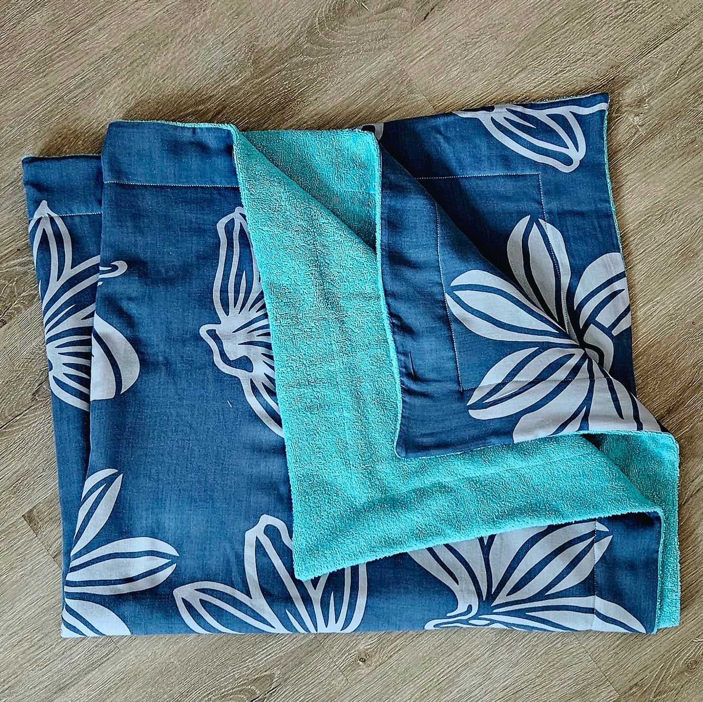 Soft Tropical Baby Towel Blanket