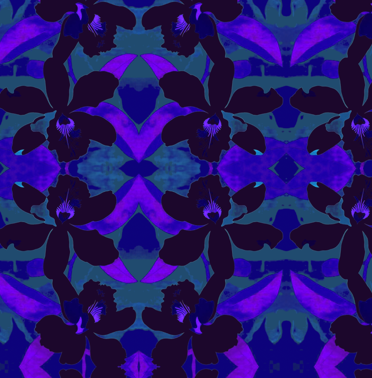 BLUE ORCHID TOP