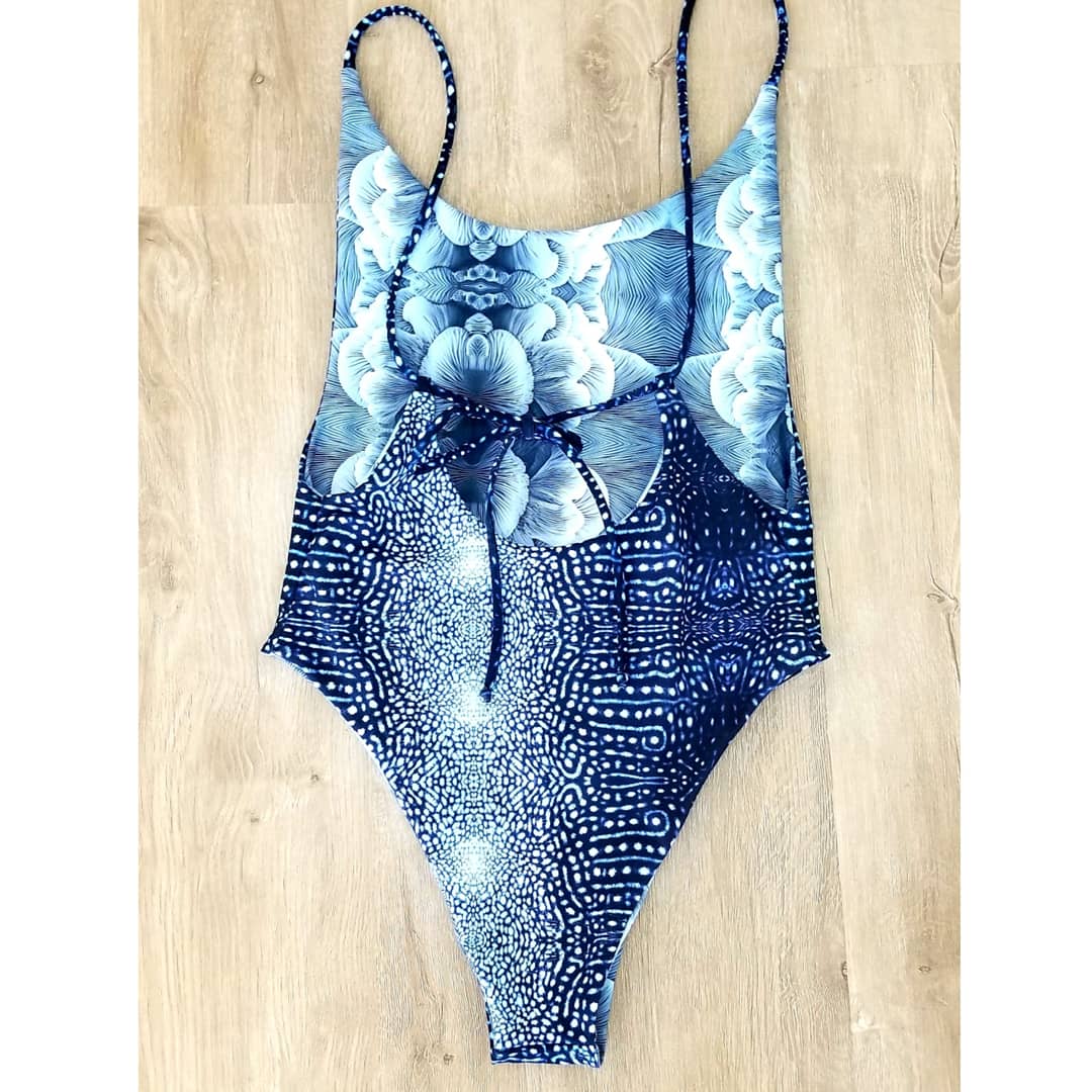 Whale Shark/Coral Cloud Olivia One Piece