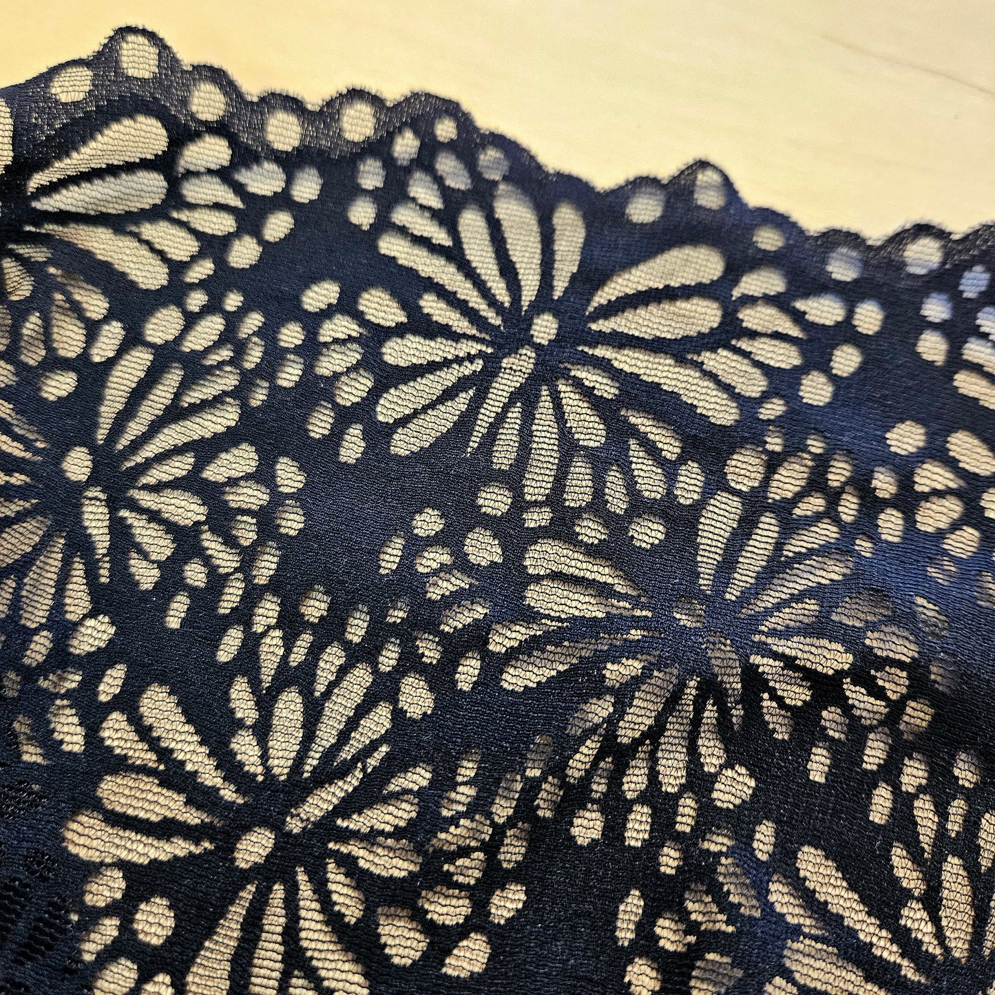 Black Buttafly Lace Hipster