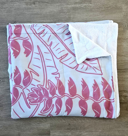 Soft Tropical Baby Towel Blanket