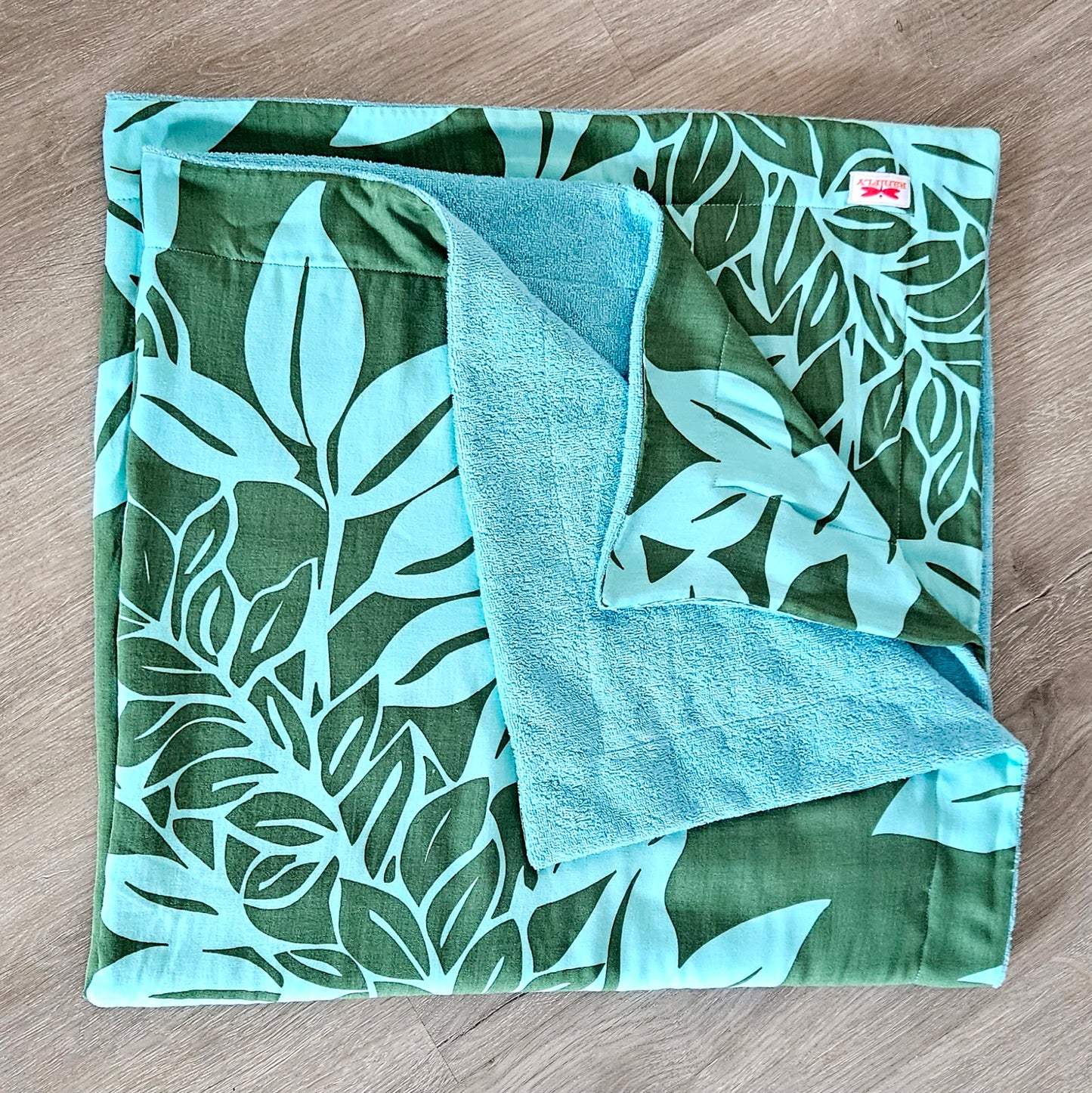 Soft Tropical Baby Towel Blanket