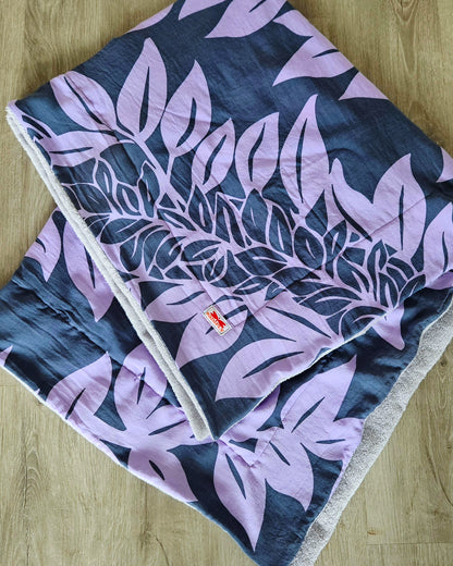 Soft Tropical Baby Towel Blanket