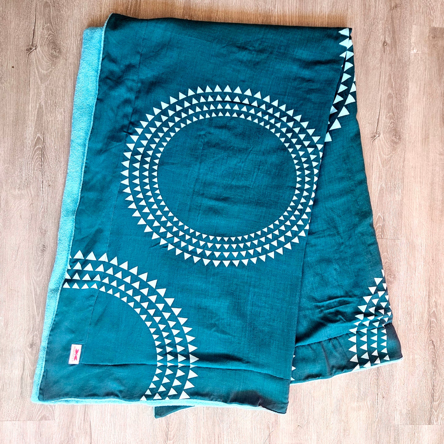 Large Emerald Tri Blanket-Towel