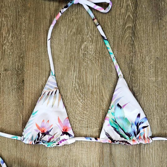 WHITE TROPICS TOP