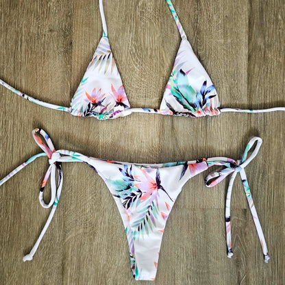 WHITE TROPICS BOTTOMS