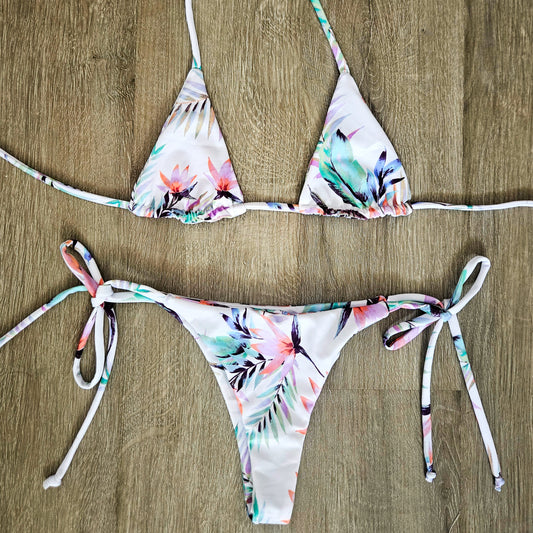 WHITE TROPICS BOTTOMS
