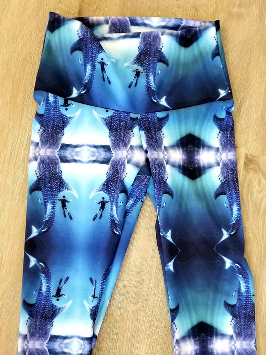 Whale Shark Water/Yoga Pants