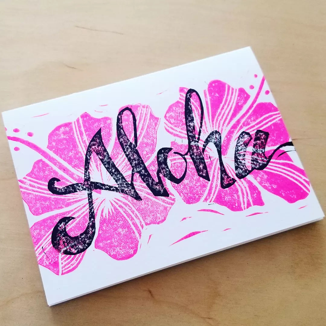 Aloha Pua Cards